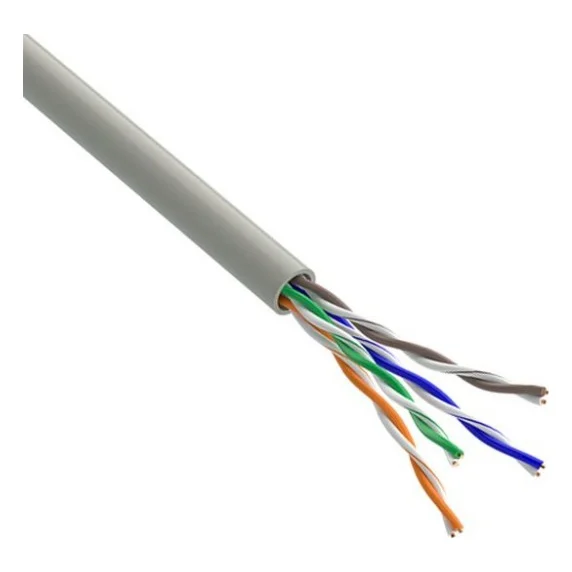 Кабель мережевий OK-Net UTP 100м cat.5e (U/UTP-cat.5Е-SL) (КПВ-ВП (100) 4х2х0,46 / 100)