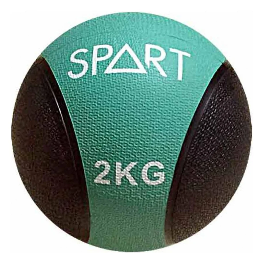 Медбол Spart 2 кг Green/Black (CD8037-2)