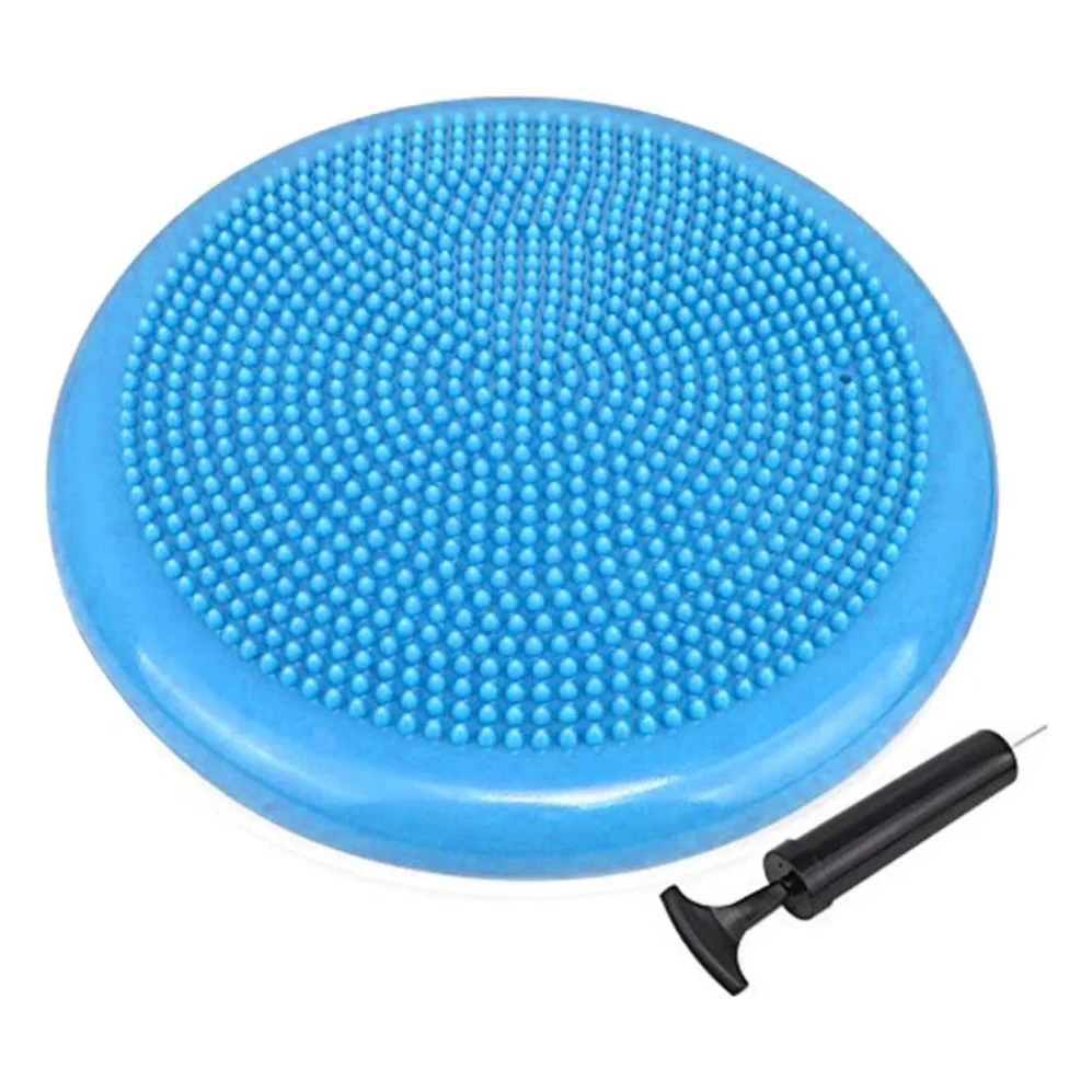 Балансувальний диск PowerPlay масажна подушка Blue (PP_4009_Blue)