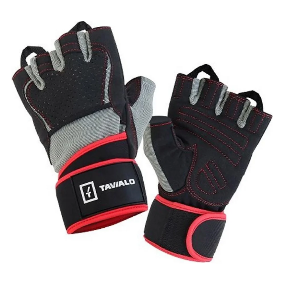 Рукавички для фітнесу Tavialo Men M Black-Gray (189204007)
