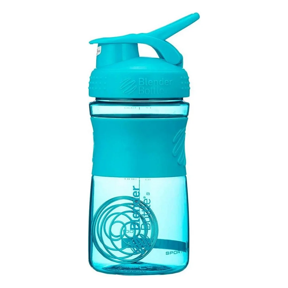 Шейкер спортивний BlenderBottle SportMixer 590ml Teal ORIGINAL (SM 20oz Teal) — фото 5