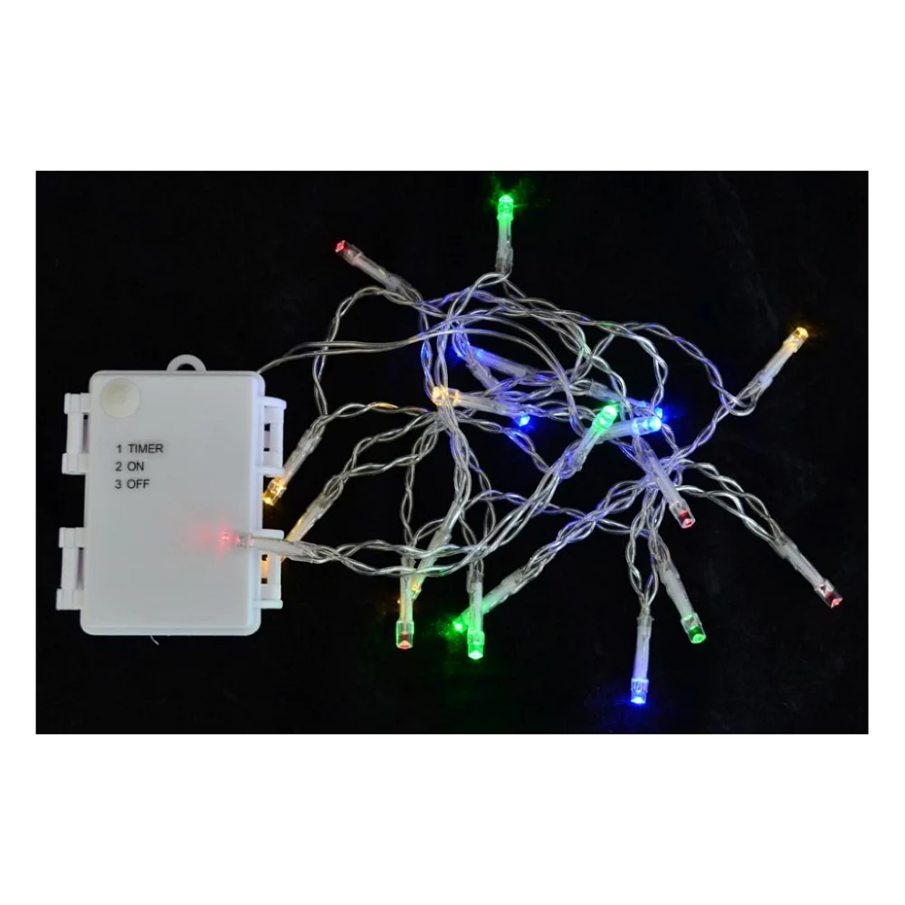Гірлянда YES! Fun вулична, 15 LED лампочок, молочно-біла, 1,6 м (801130)