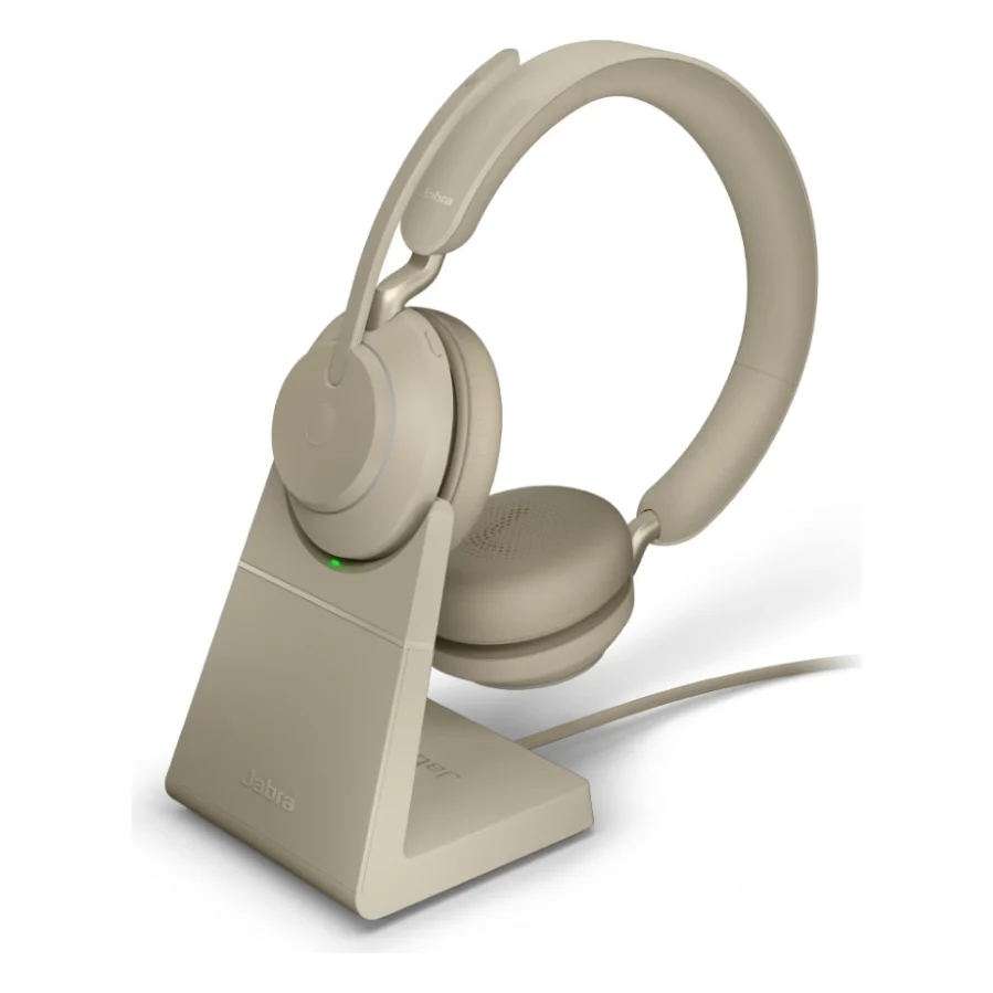 Навушники Jabra Evolve2 65 Link380c MS Stereo Beige (26599-999-898)