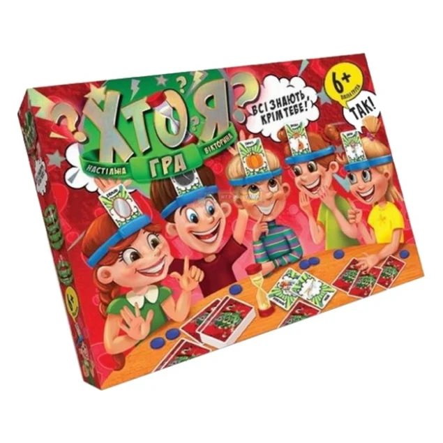 Настільна гра Danko Toys Хто я? (велика), українська (HIM-01-02)