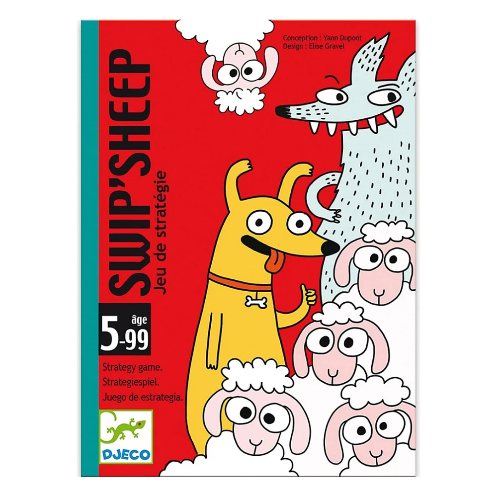 Настільна гра Djeco Збери баранчиків (Swip' Sheep) (DJ05145)