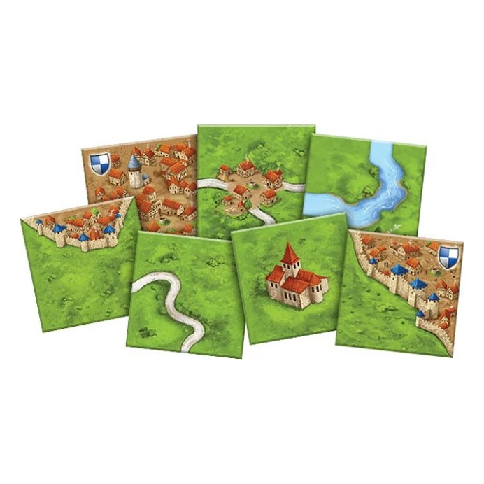 Настільна гра Feelindigo Каркассон 3.0 Річка та Абат (Carcassonne 3.0, Українською) (FI22045) — фото 5