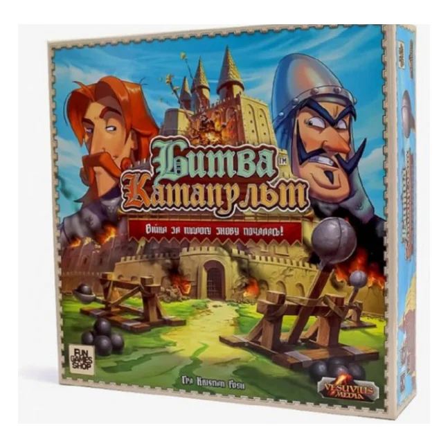 Настільна гра Fun Games Shop Битва Катапульт (Catapult Feud), українська (FGS40)