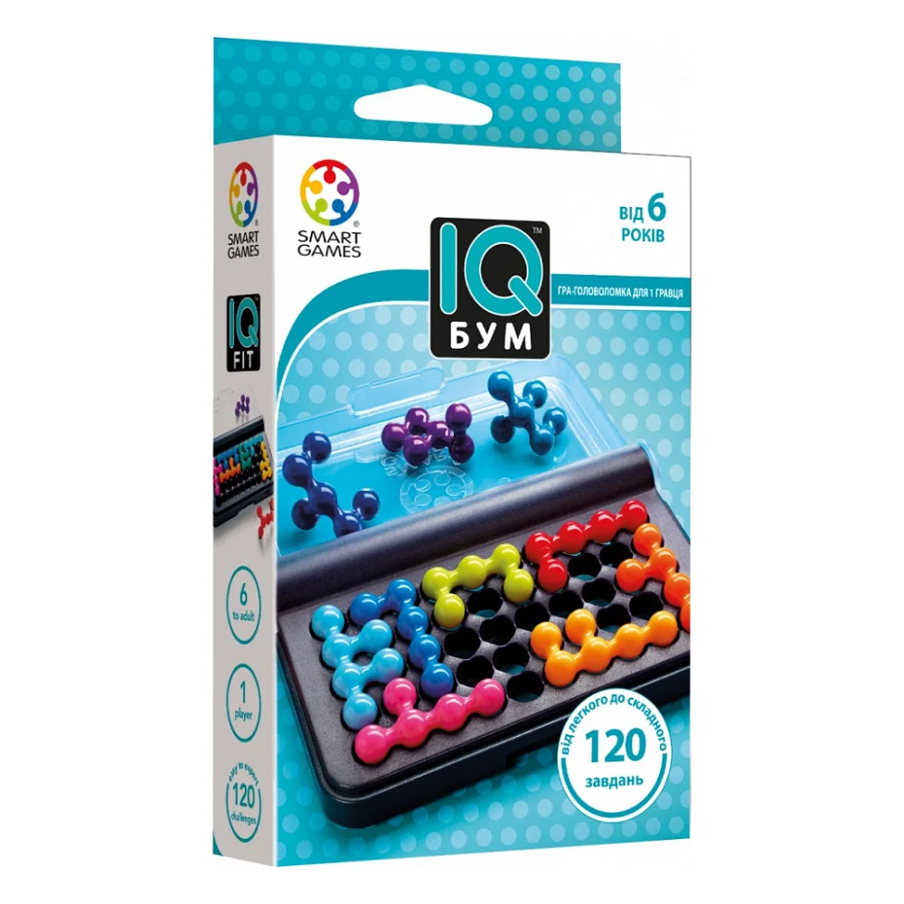 Настільна гра Smart Games IQ Бум (SG 423 UKR)