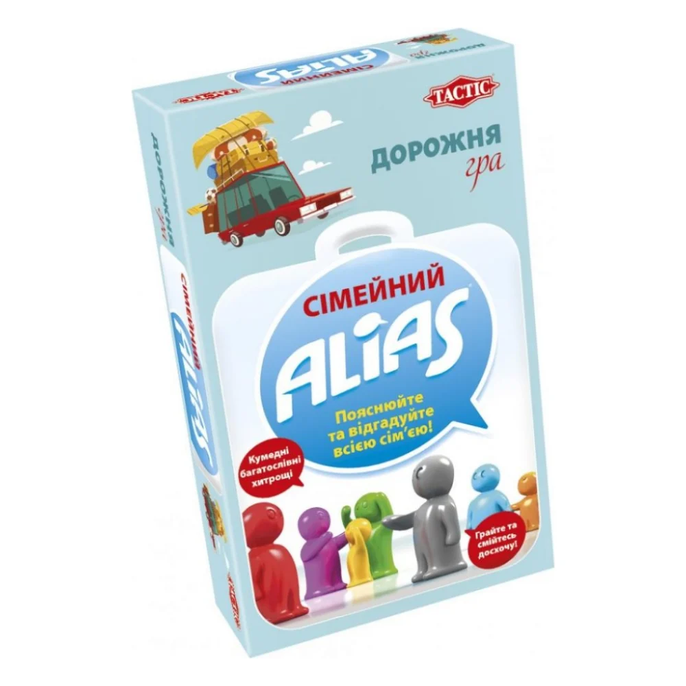 Настільна гра Tactic Сімейний Еліас дорожня версія (укр.) (58111)