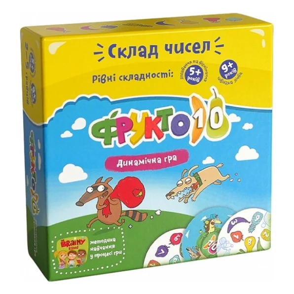 Настільна гра The Brainy Band Фрукто10, Українська (2000024)