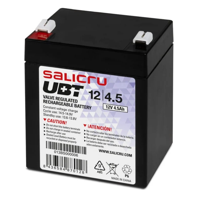 Батарея до ДБЖ Salicru UBT 12V 4.5Ah (UBT124.5)