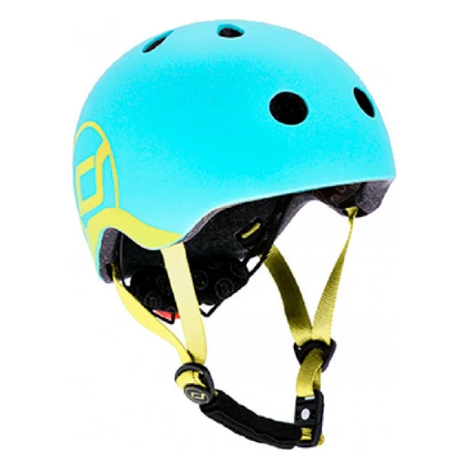 Шолом Scoot&Ride LED 45-51 см XXS/XS Blueberry (SR-181206-BLUEBERRY)