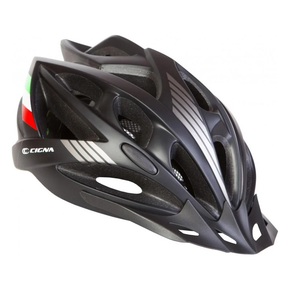 Шолом Velotrade з козирком СIGNA WT-036 чорний М (54-57см) (HEAD-010)