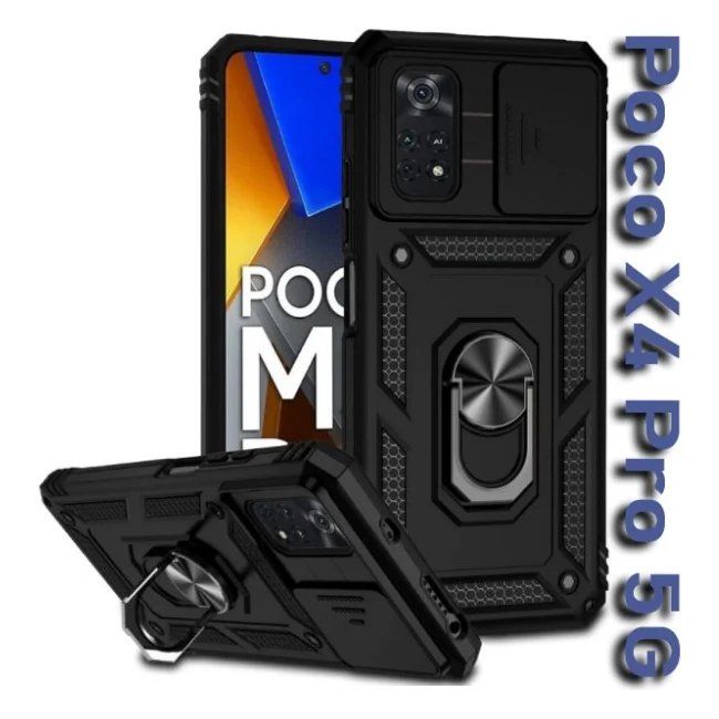 Чохол до моб. телефона BeCover Military Poco X4 Pro 5G Black (708197)