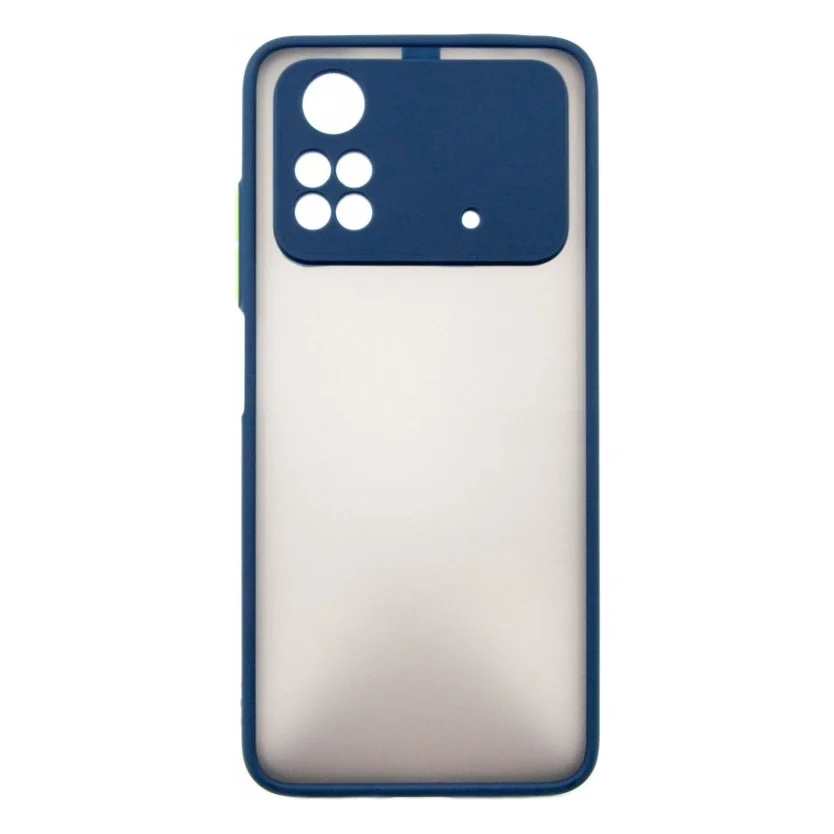 Чохол до моб. телефона Dengos Matte Poco M4 Pro 4G (blue) (DG-TPU-MATT-116)
