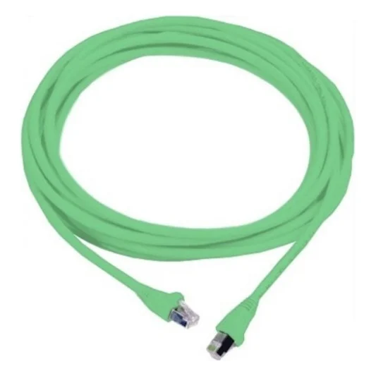 Патч-корд 1м, UTP, cat.5e, LSZH, green Molex (PCD-01001-0J)