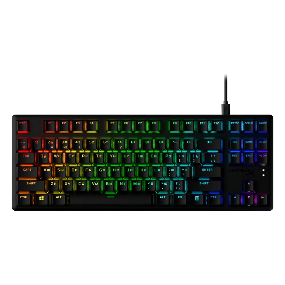 Клавіатура HyperX Alloy Origins Core PBT HX Aqua (639N9AA)