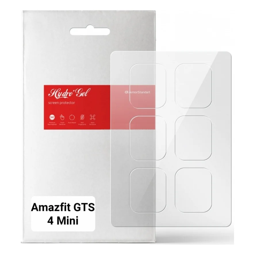 Плівка захисна Armorstandart Amazfit GTS 4 Mini 6 pcs. (ARM65222)