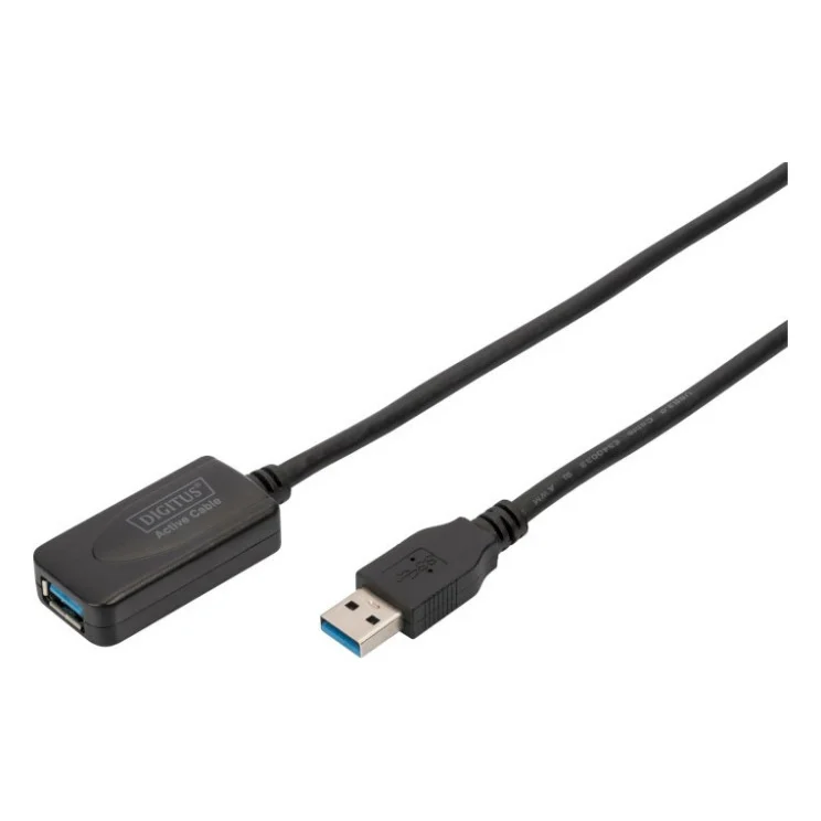 Кабель-подовжувач USB 3.0 AM/AF 5.0m active Assmann (DA-73104)
