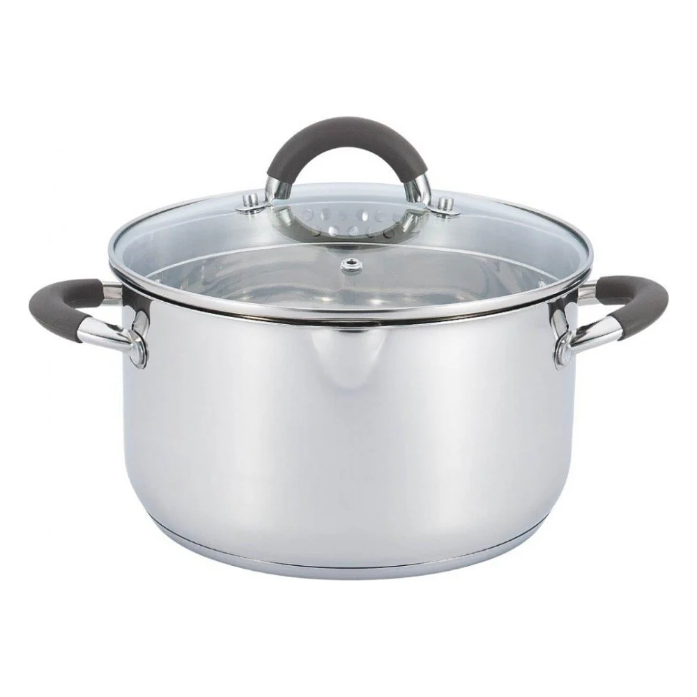 Каструля Gusto Silicon handles 22 см 4,7 л (GT-1102-22)