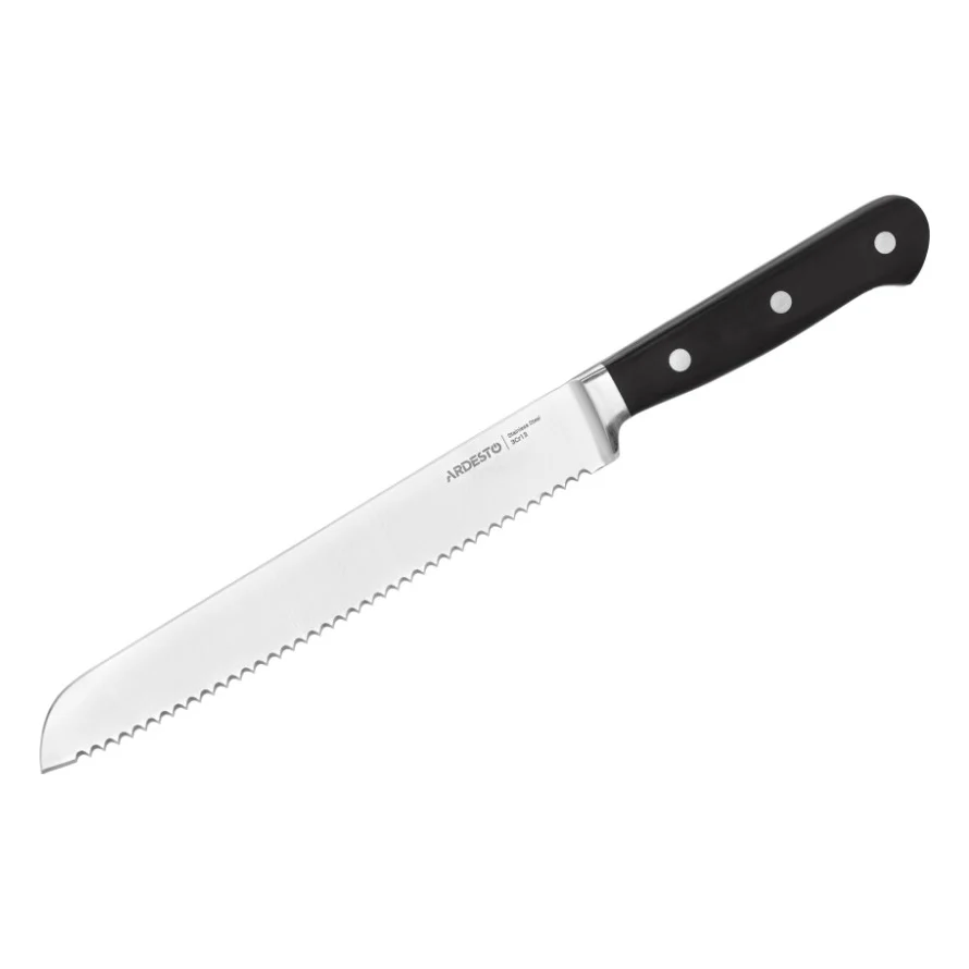 Кухонний ніж Ardesto Black Mars Wood 32 см (AR2033SW)