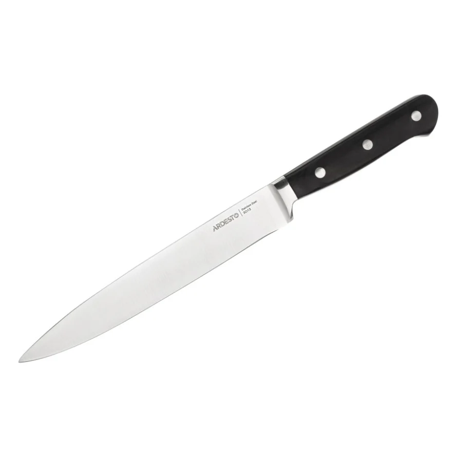 Кухонний ніж Ardesto Black Mars Wood 32 см (AR2032SW)