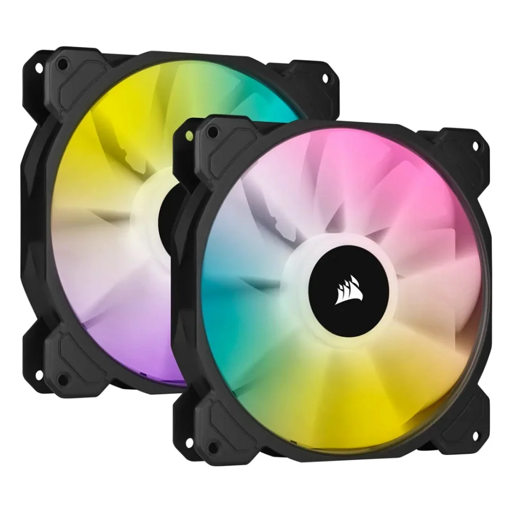 Комплект кулерів для корпусу Corsair SP140 RGB ELITE (CO-9050111-WW)