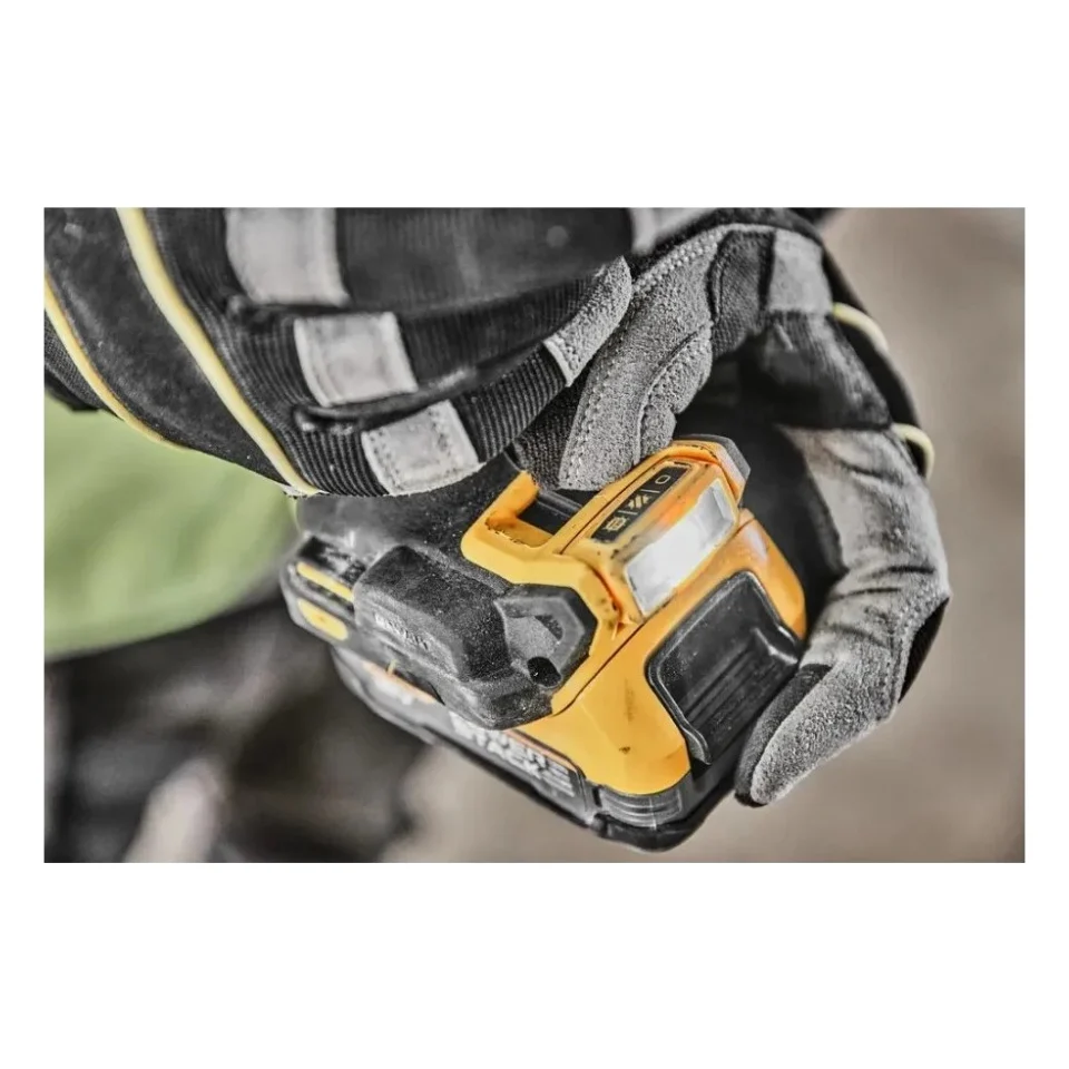 Шуруповерт DeWALT XR Li-Ion PowerStack 90 Нм, 18V 1x1.7Ah, кейс TSTAK (DCD805E1T) — фото 7