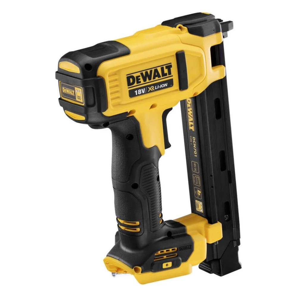 Степлер будівельний DeWALT 18В XR Li-Ion, довжина/шир скоби 25/19.7 мм, кейс (без АКБ та ЗП) (DCN701N) — фото 4