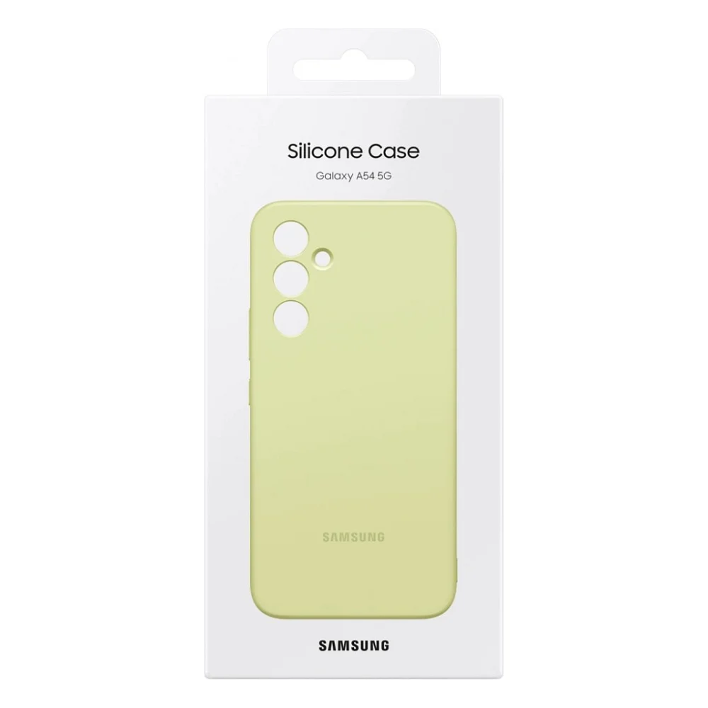 Чохол до моб. телефона Samsung Samsung A54 Silicone Case Lime (EF-PA546TGEGRU) — фото 5