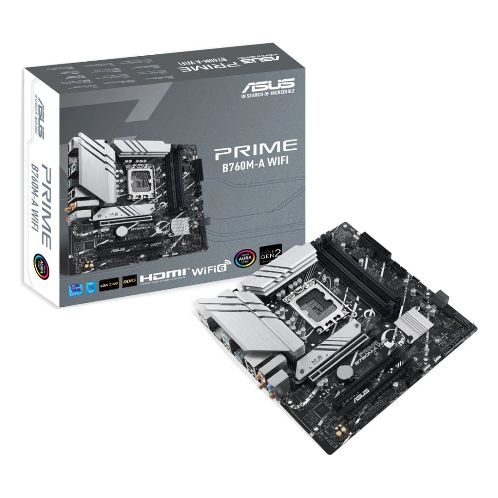 Материнська плата ASUS PRIME B760M-A WIFI