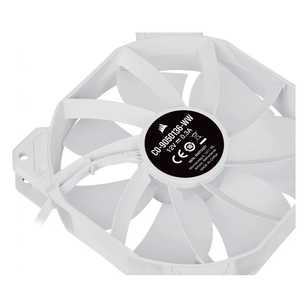 Комплект кулерів для корпусу Corsair SP120 RGB ELITE White (CO-9050137-WW) — фото 8