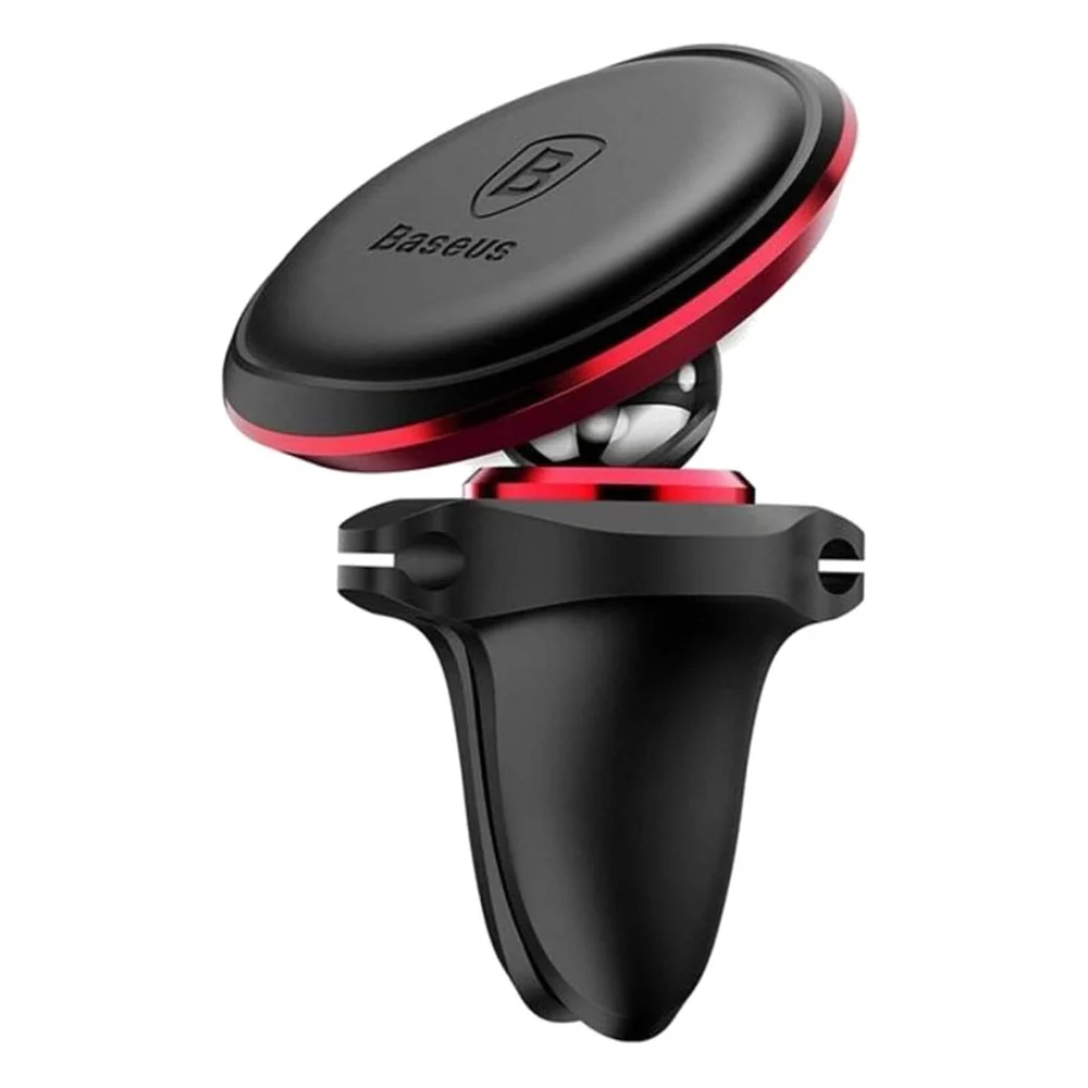 Універсальний автотримач Baseus Magnetic Air Vent Car Mount Holder Red (SUGX-A09)
