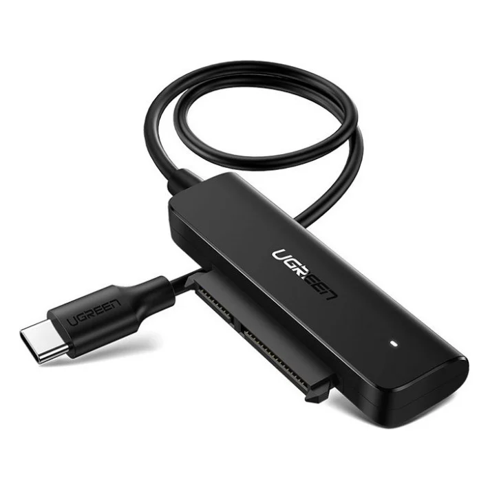 Перехідник USB 3.0 Type-C to SATA III (F) CM321 Ugreen (70610)