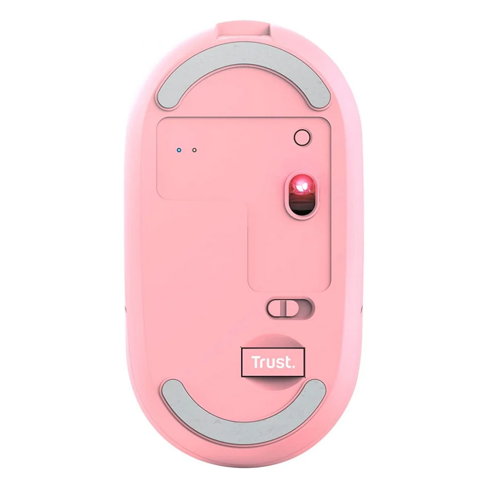 Мишка Trust Puck Wireless/Bluetooth Silent Pink (24125) — фото 4