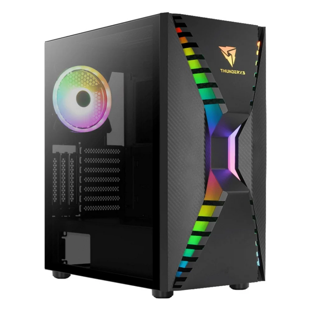Корпус AeroCool Cronus-G-BK-v1 Black (ACCM-PB23013.11)