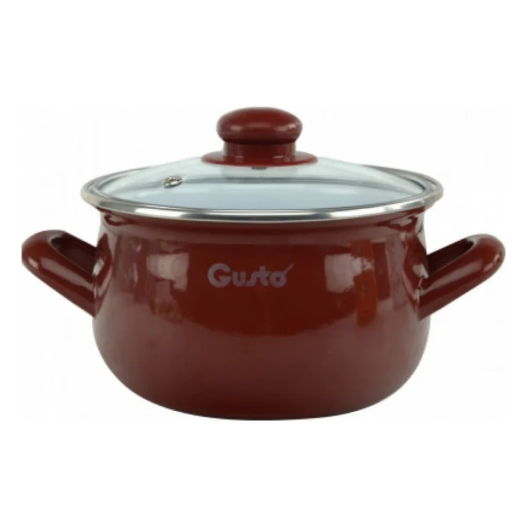 Каструля Gusto GT-T-124-R Red 24 см 5,7 л (96969)