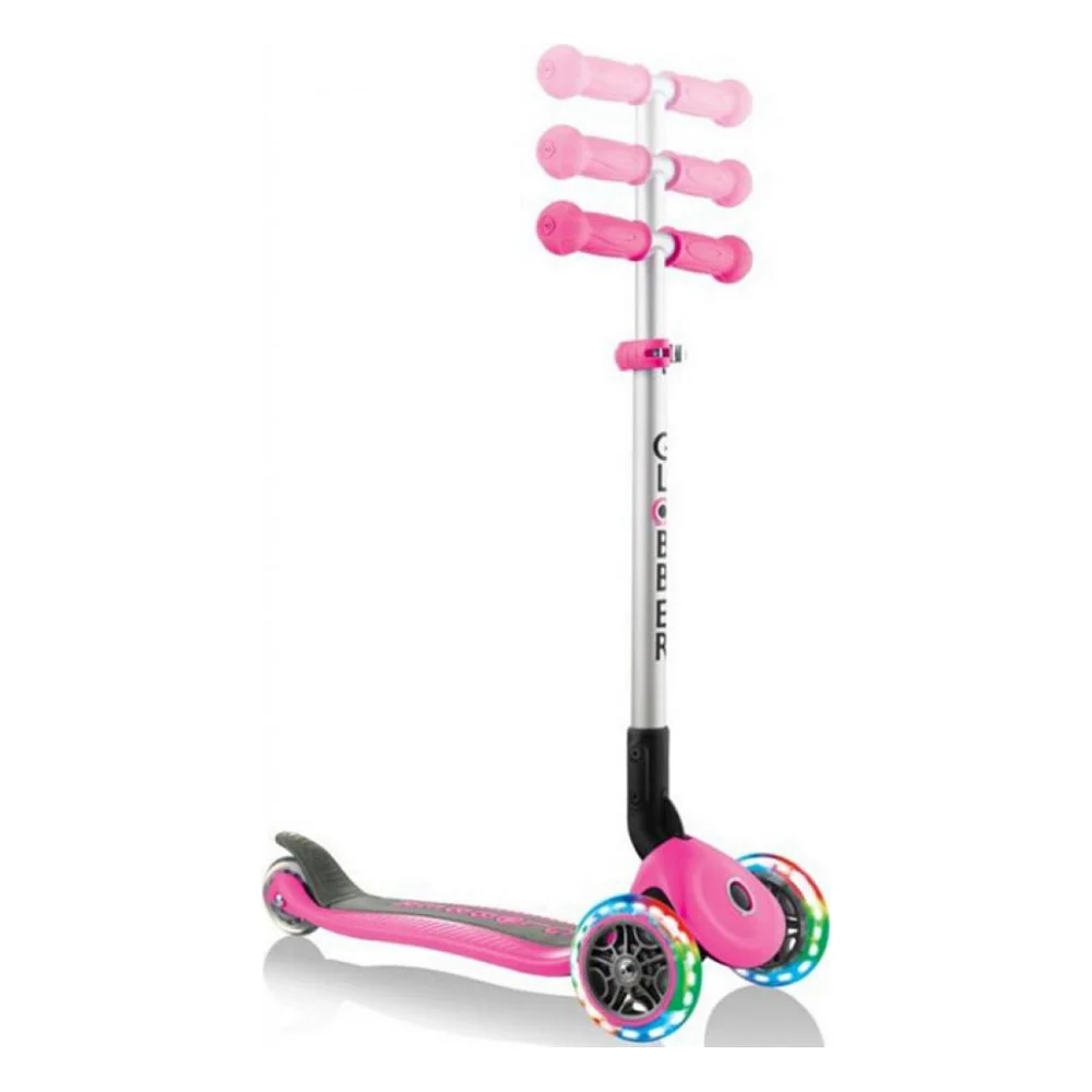 Самокат Globber Primo foldable lights рожевий з підсвічуванням (432-110-2) — фото 6