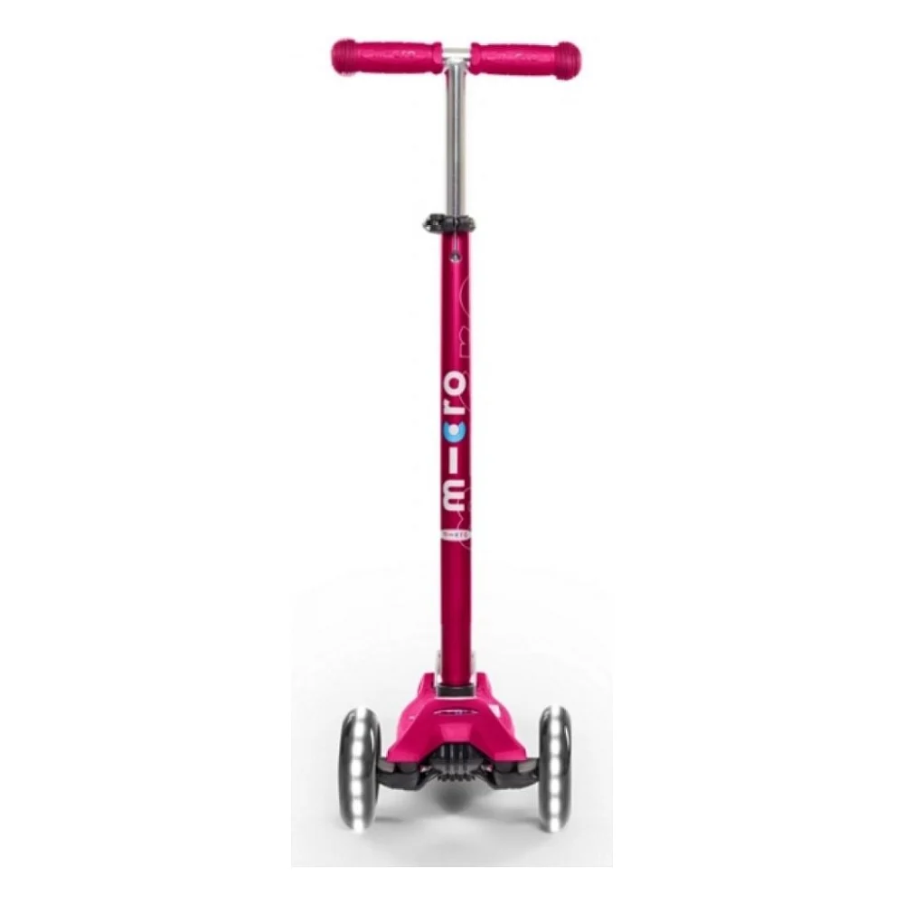 Самокат Micro Maxi Deluxe Pink LED (MMD077) — фото 5