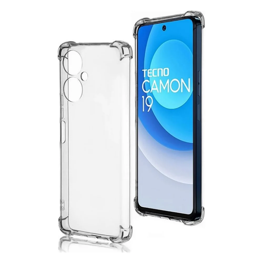 Чохол до мобільного телефона BeCover Anti-Shock Tecno Camon 19 (CI6n) / 19 Pro (CI8n) Clear (708901)