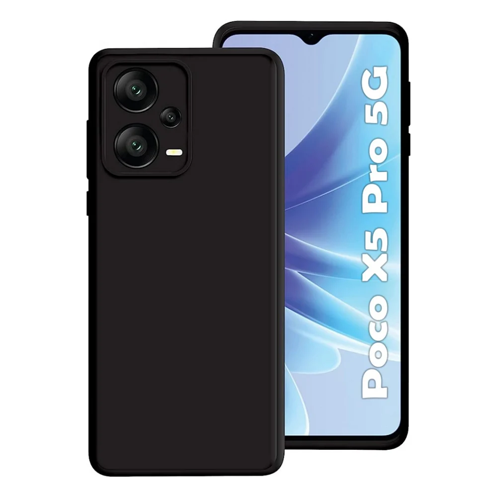 Чохол до мобільного телефона BeCover Poco X5 Pro 5G Black (708822)