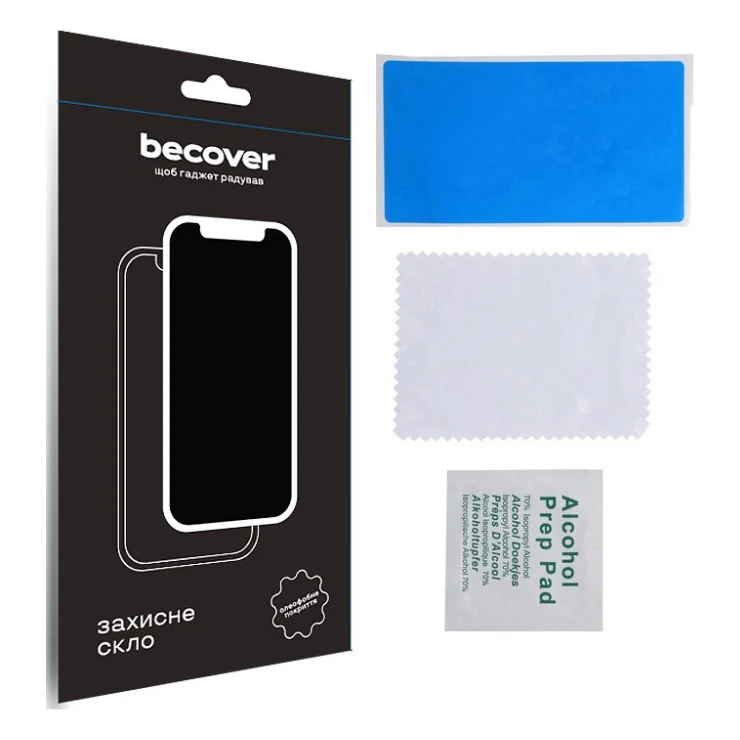 Скло захисне BeCover Poco M4 Pro 4G Black (708590) — фото 3