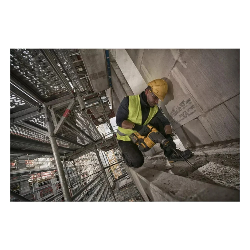 Перфоратор DeWALT SDS-Plus, 54V, 3.5 Дж, 3 режими, TSTAK (без АКБ та ЗУ) (DCH333NT) — фото 5