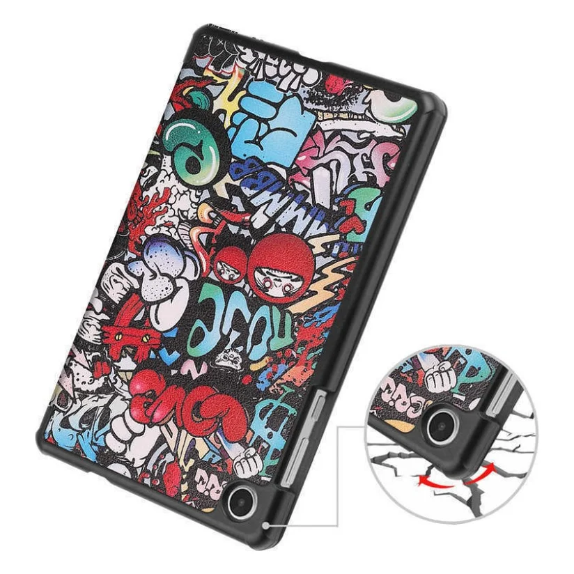 Чохол до планшета BeCover Smart Case Lenovo Tab M8(4rd Gen) TB-300FU 8" Graffiti (709218) — фото 6
