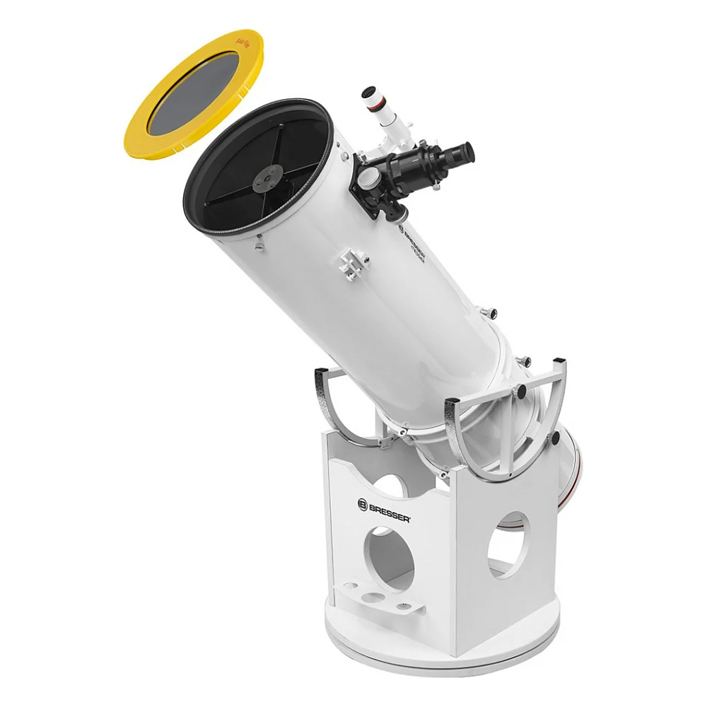 Телескоп Bresser Messier 10" Dobson з сонячним фільтром (4716425) (926267)