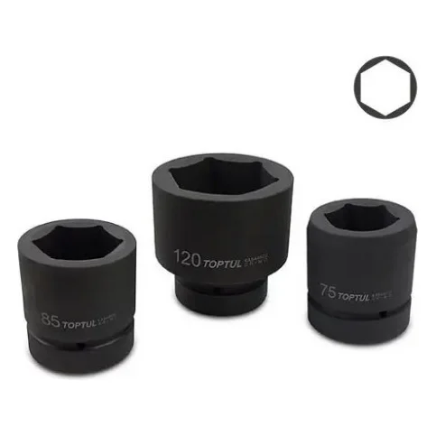 Головка торцева Toptul ударна 2-1/2" 105мм (KABA80A5)