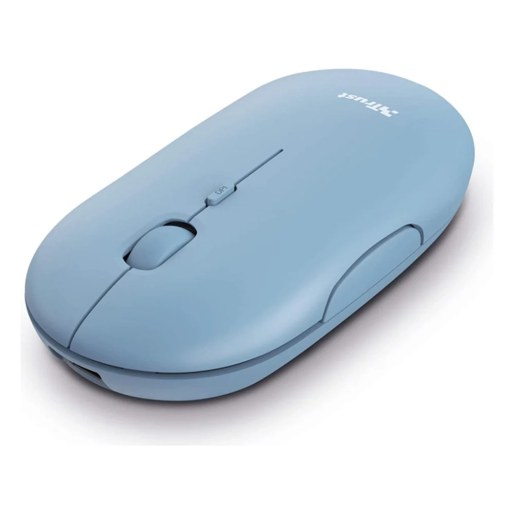 Мишка Trust Puck Wireless/Bluetooth Silent Blue (24126) — фото 7
