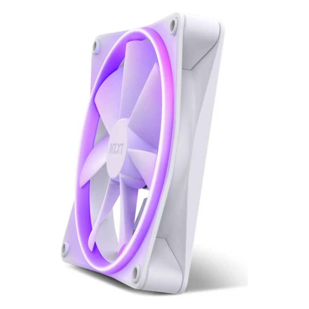Кулер до корпусу NZXT F140RGB - 140mm RGB Fans - Single (White (RF-R14SF-W1) — фото 4