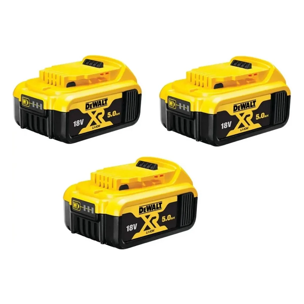 Акумулятор до електроінструменту DeWALT 18 В XR Li-lon 5Ah, 3 шт., 1.94 кг (DCB184P3)