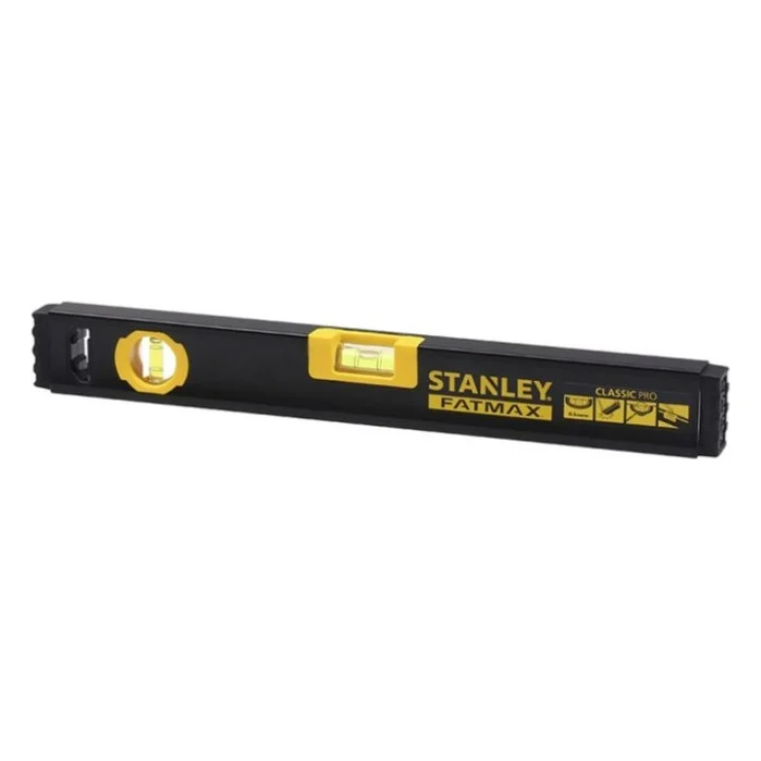 Рівень Stanley FatMax WATERFIT CLASSIC PRO, алюмінієвий каркас, L=400 мм, 2 капс. (FMHT42553-1)